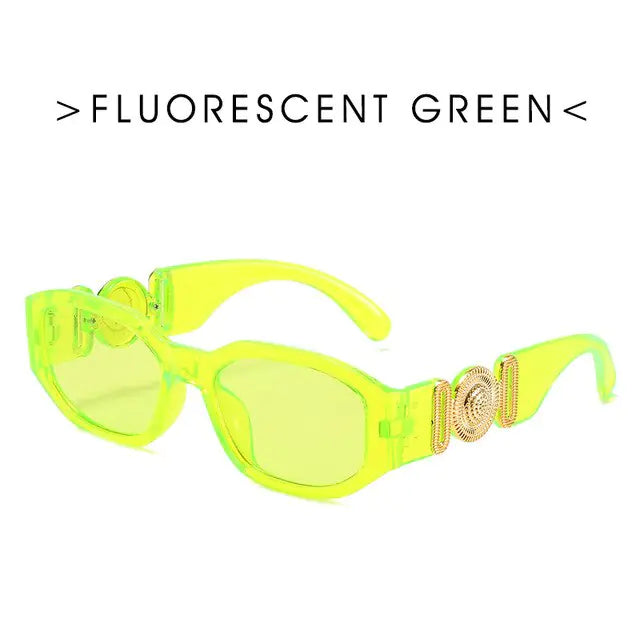 Retro Polygon Sunglasses
