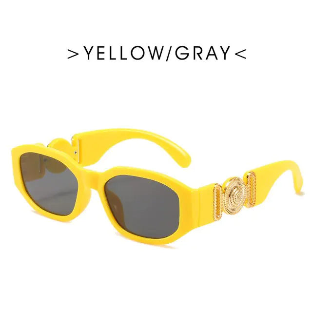 Retro Polygon Sunglasses
