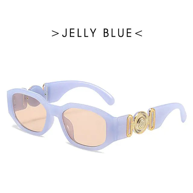 Retro Polygon Sunglasses